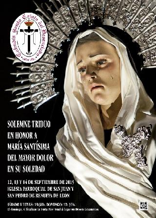 Triduo a María Santísima del Mayor Dolor en su Soledad